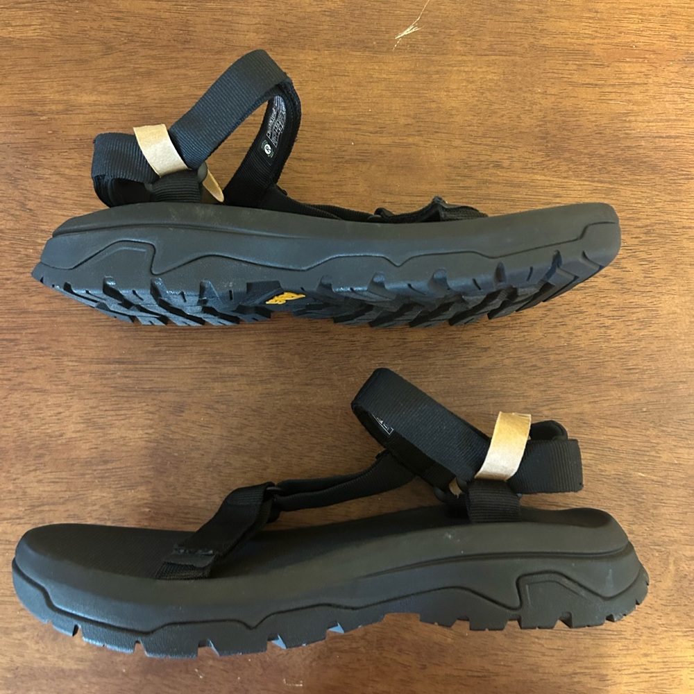 NEW Teva Womens Original Universal Black Sandals Women's Size 10 - Picture 3 of 5